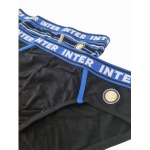 Slip da uomo in cotone fc inter bi-pack