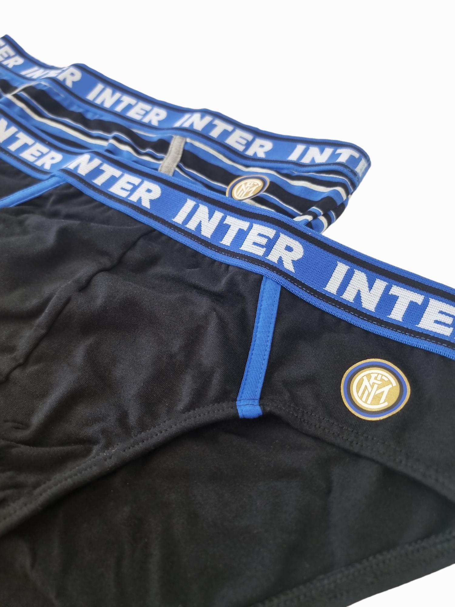 Slip da uomo in cotone FC Inter bi-pack