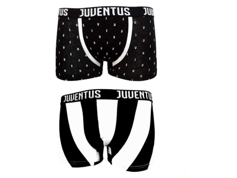 Boxer da uomo in cotone FC Juventus bi-pack