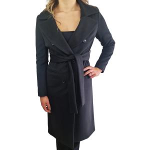 Cappotto lungo  donna nero