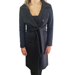 Cappotto lungo  donna nero