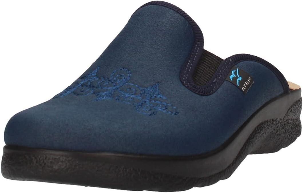 Pantofole Fly Flot blu donna