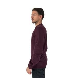 Maglione girocollo  uomo bordeaux