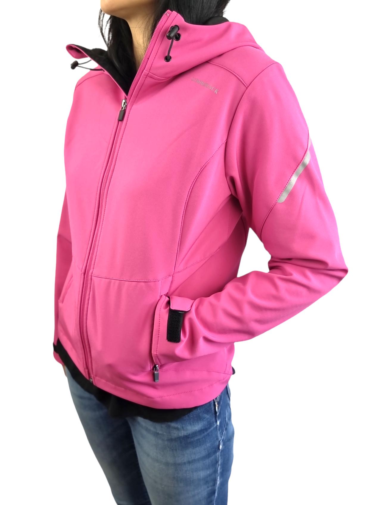 Giacca tecnica da donna Lumberjack fucsia