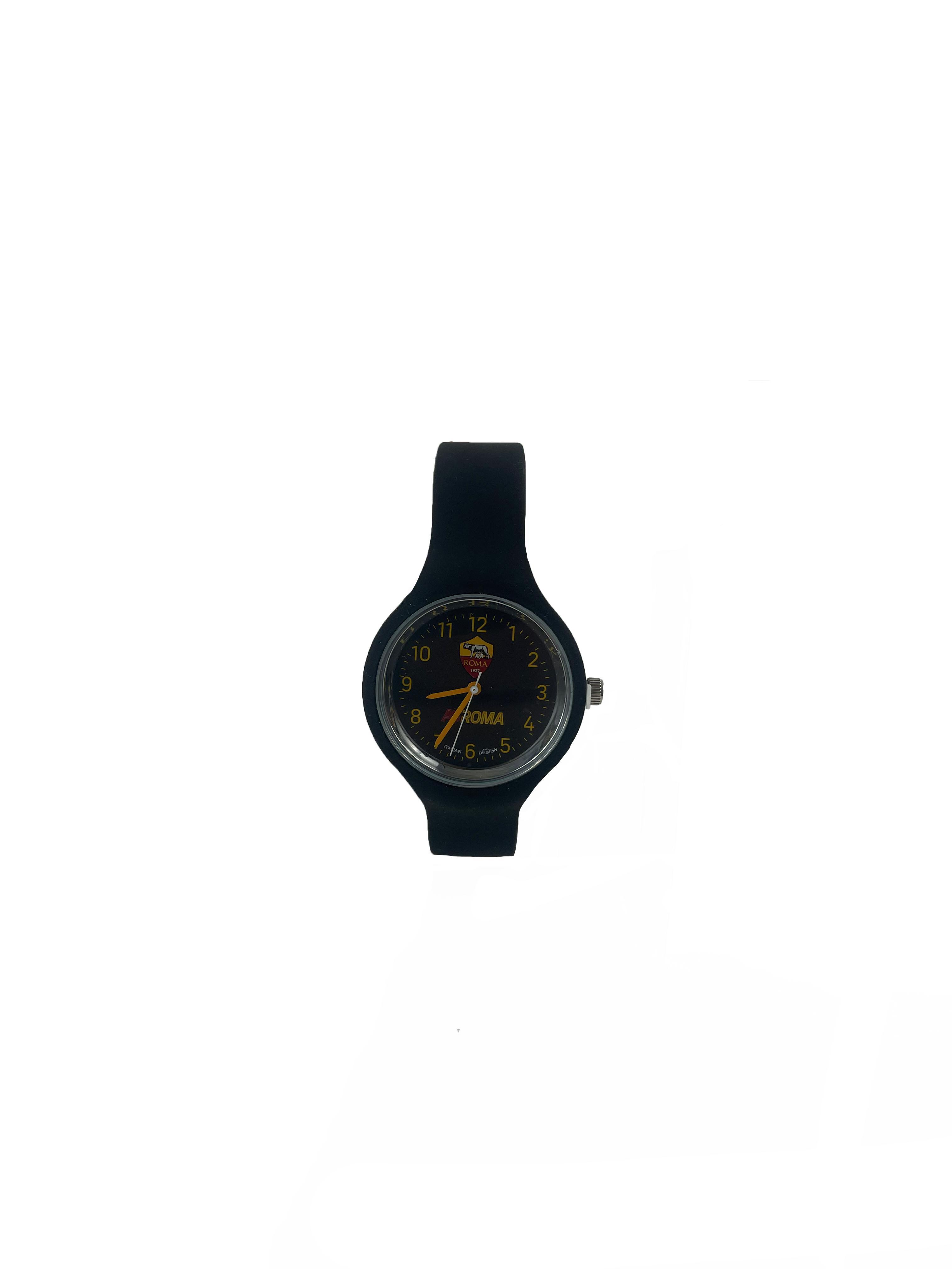 Orologio AS Roma bambino ragazzo in silicone nero