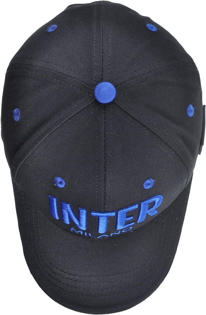 Inter berretto baseball cotone con scritta rilievo