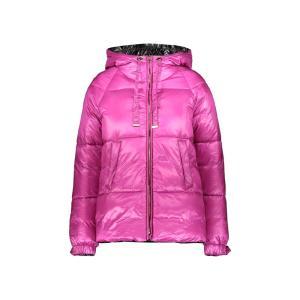 Piumino double face  donna fucsia