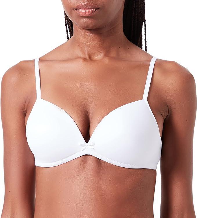 Selene reggiseno  imbottito liscio  Bianco