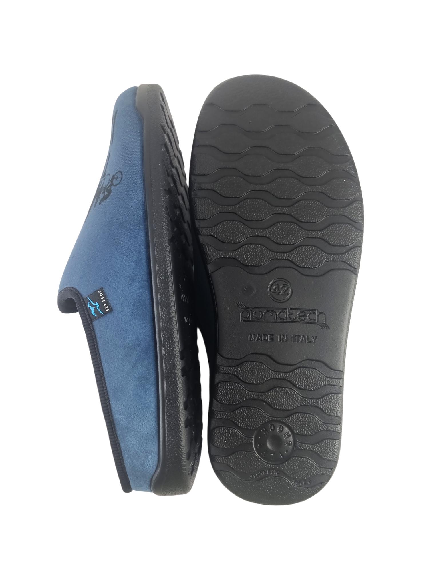 Pantofole da uomo Fly Flot blu