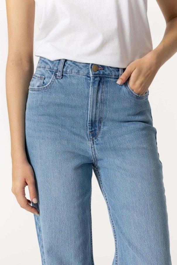 Jeans donna Tiffosi a vita alta wide leg