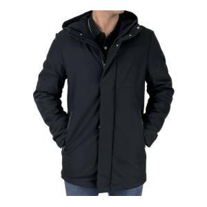 Giaccone uomo softshell trilayer nero