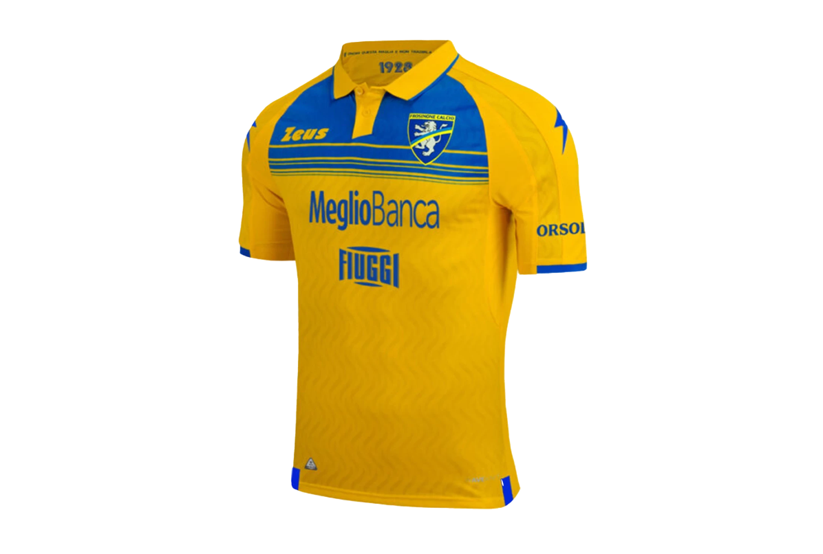 Maglia home ufficiale Frosinone Calcio Zeus 2023/2024