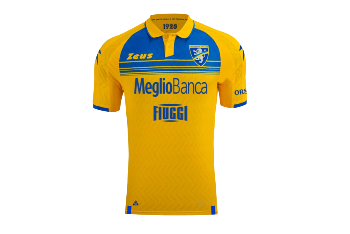 Maglia home ufficiale Frosinone Calcio Zeus 2023/2024