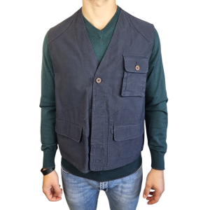 Gilet malboro classics da uomo in cotone