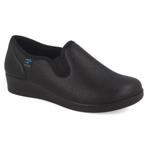 Pantofola n3 q06 2d donna ficarra nappa con elastico lati