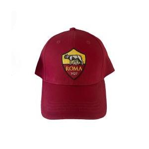 Cappello berretto per roma rosso adulto