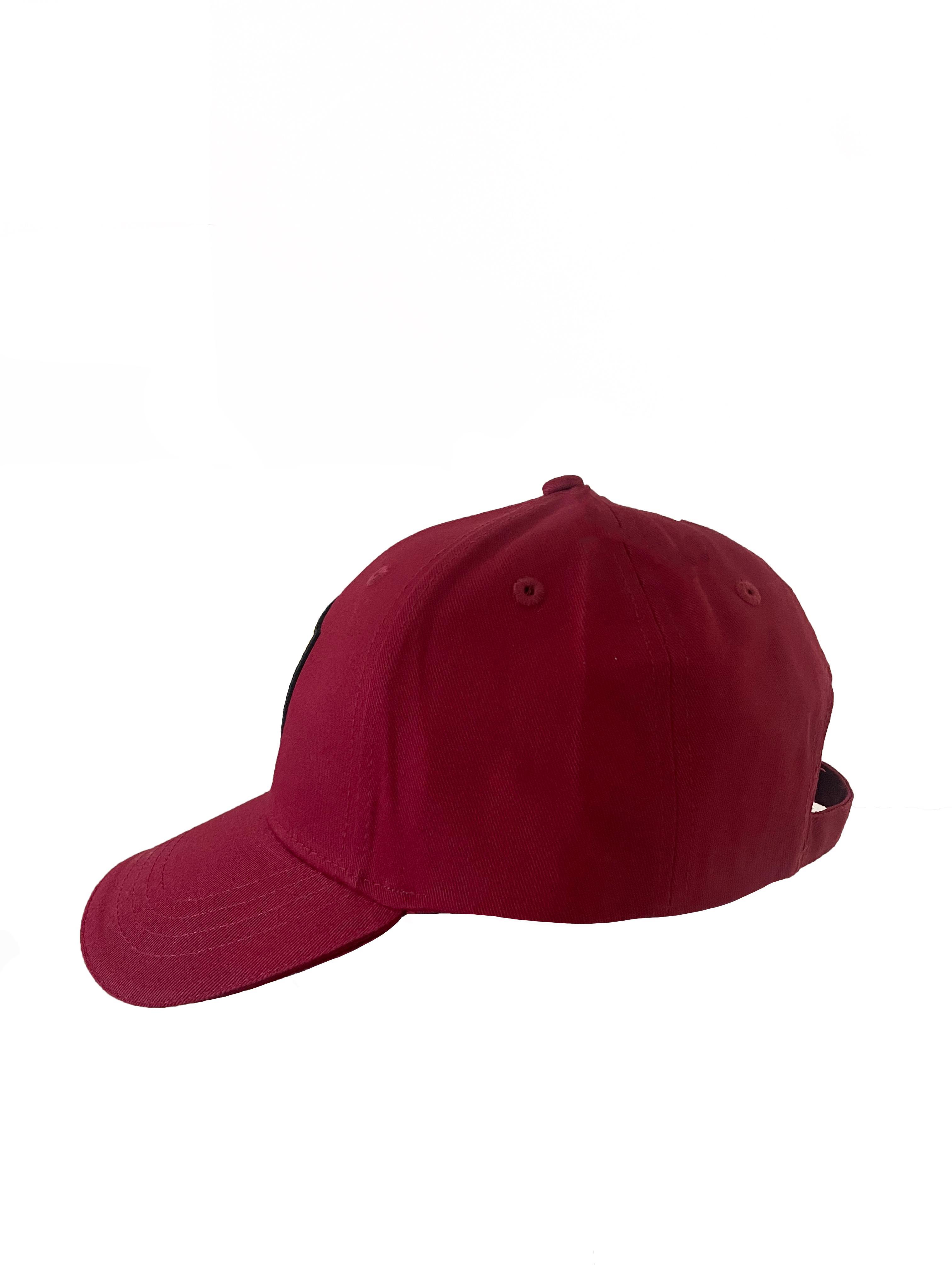 Cappello berretto per Roma Rosso adulto