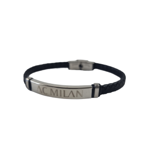 Bracciale adulto in similpelle compatibile con milan