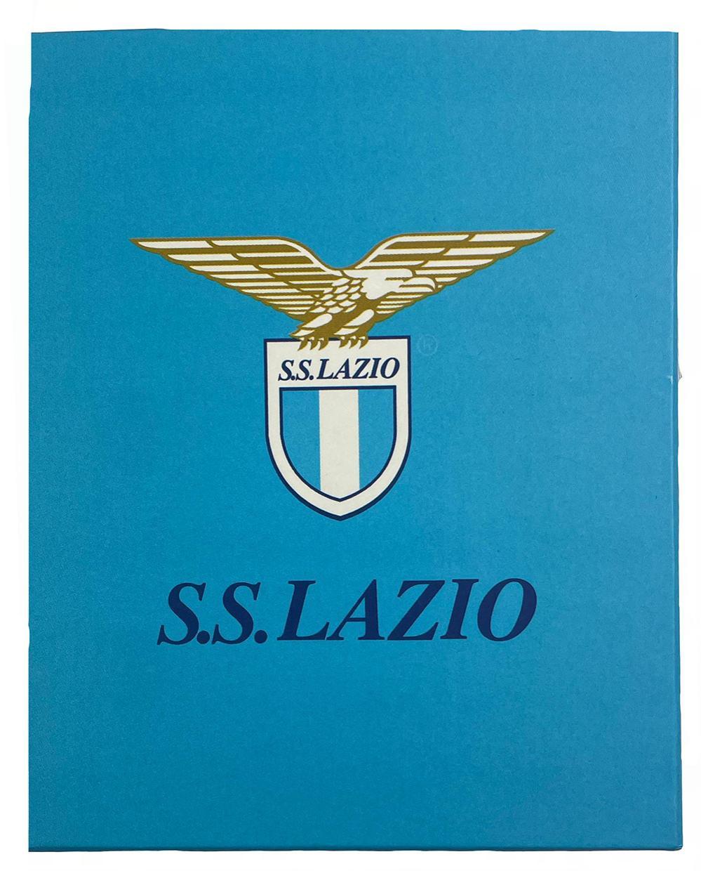 Portafoglio per Lazio in pelle con stemma