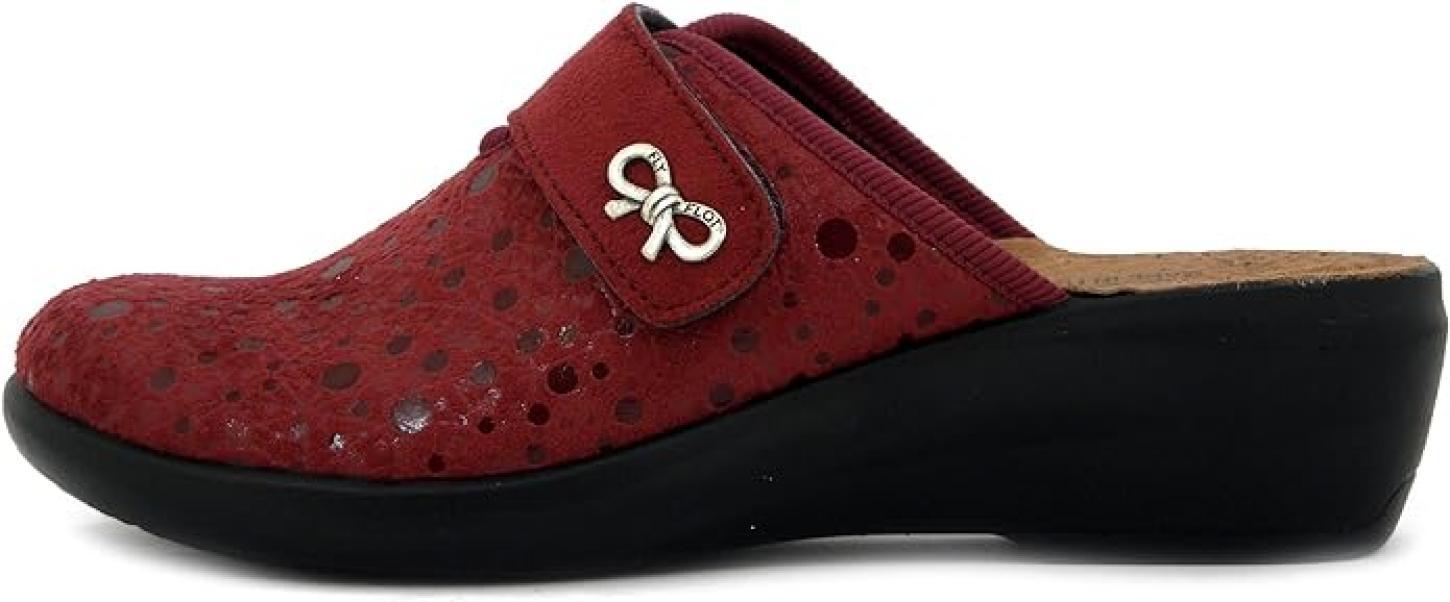 Pantofole donna Fly Flotregolabile bordeaux