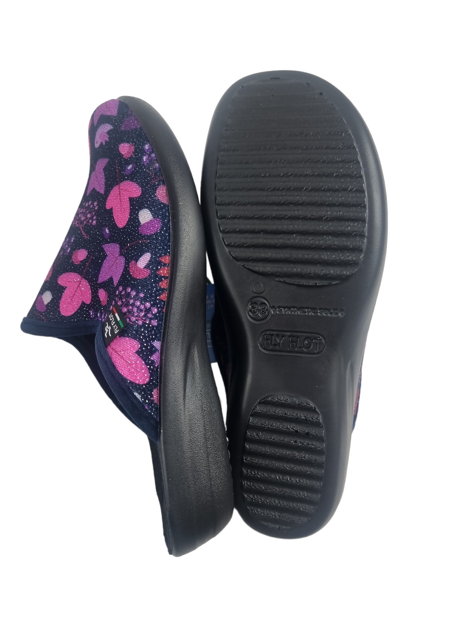 Pantofole da donna Fly Flot fantasia glitter