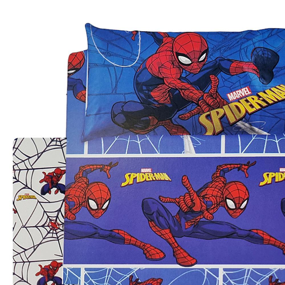 Completo letto una piazza e mezza Spiderman 