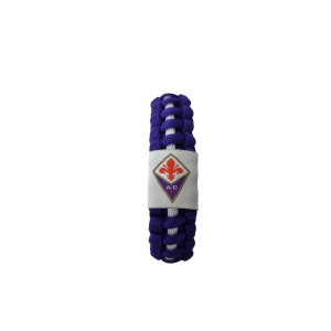 Bracciale in corda intrecciata ragazzo compatibile con fiorentina