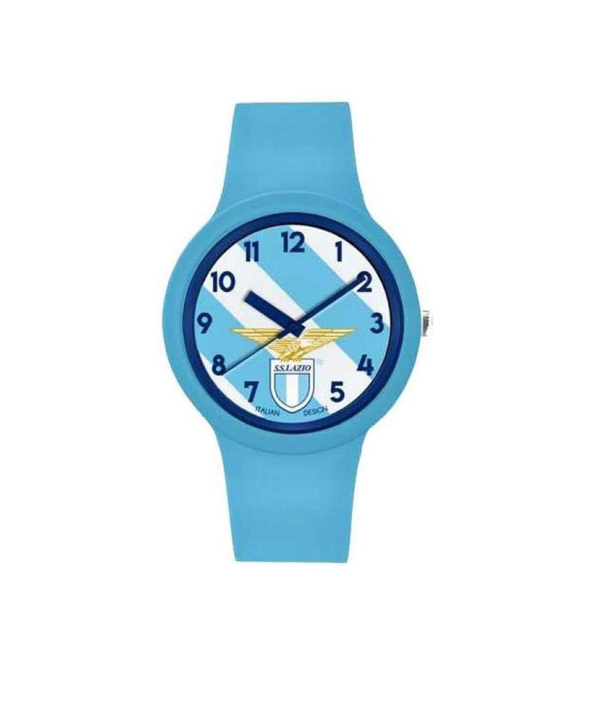 Orologio per Lazio celeste in silicone no scatola