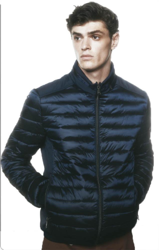 Piumino 100 grammi uomo Yes Zee senza cappuccio softshell Blu