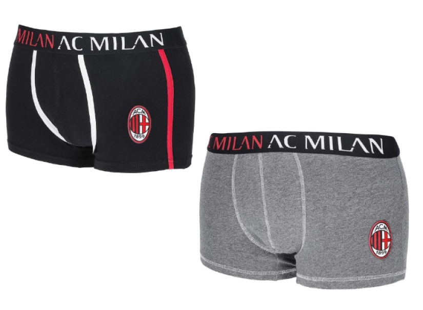 Coppia boxer ragazzo compatibile con Milan