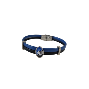 Bracciale in pelle adulto compatibile con atalanta