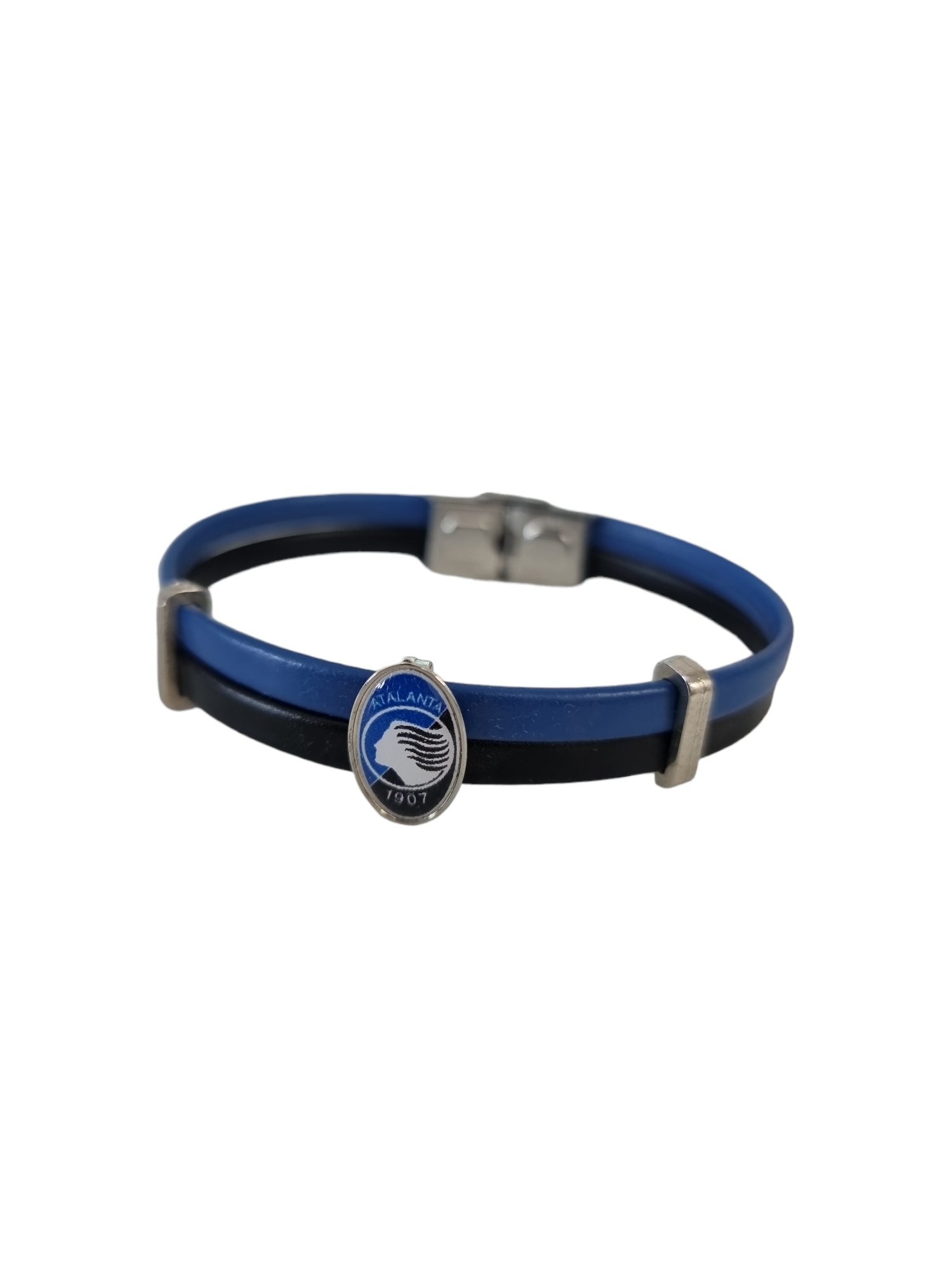 Bracciale in pelle adulto compatibile con Atalanta