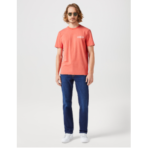 T-shirt da uomo in cotone  arancio