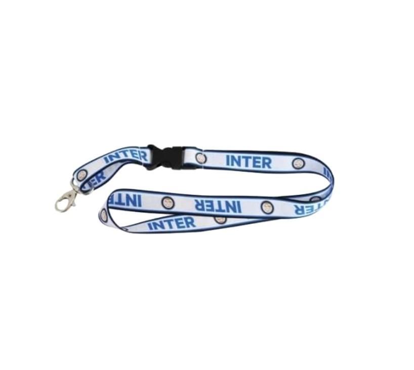 Lanyard portachiavi da collo compatibile con Inter