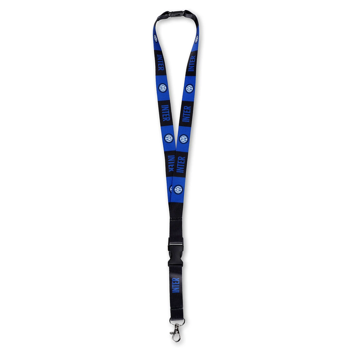 Lanyard portachiavi da collo compatibile con Inter