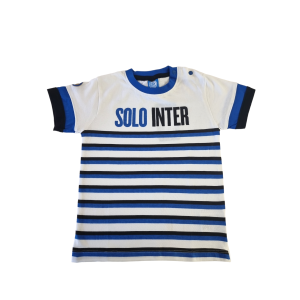 T-shirt in cotone da bambino compatibile con inter