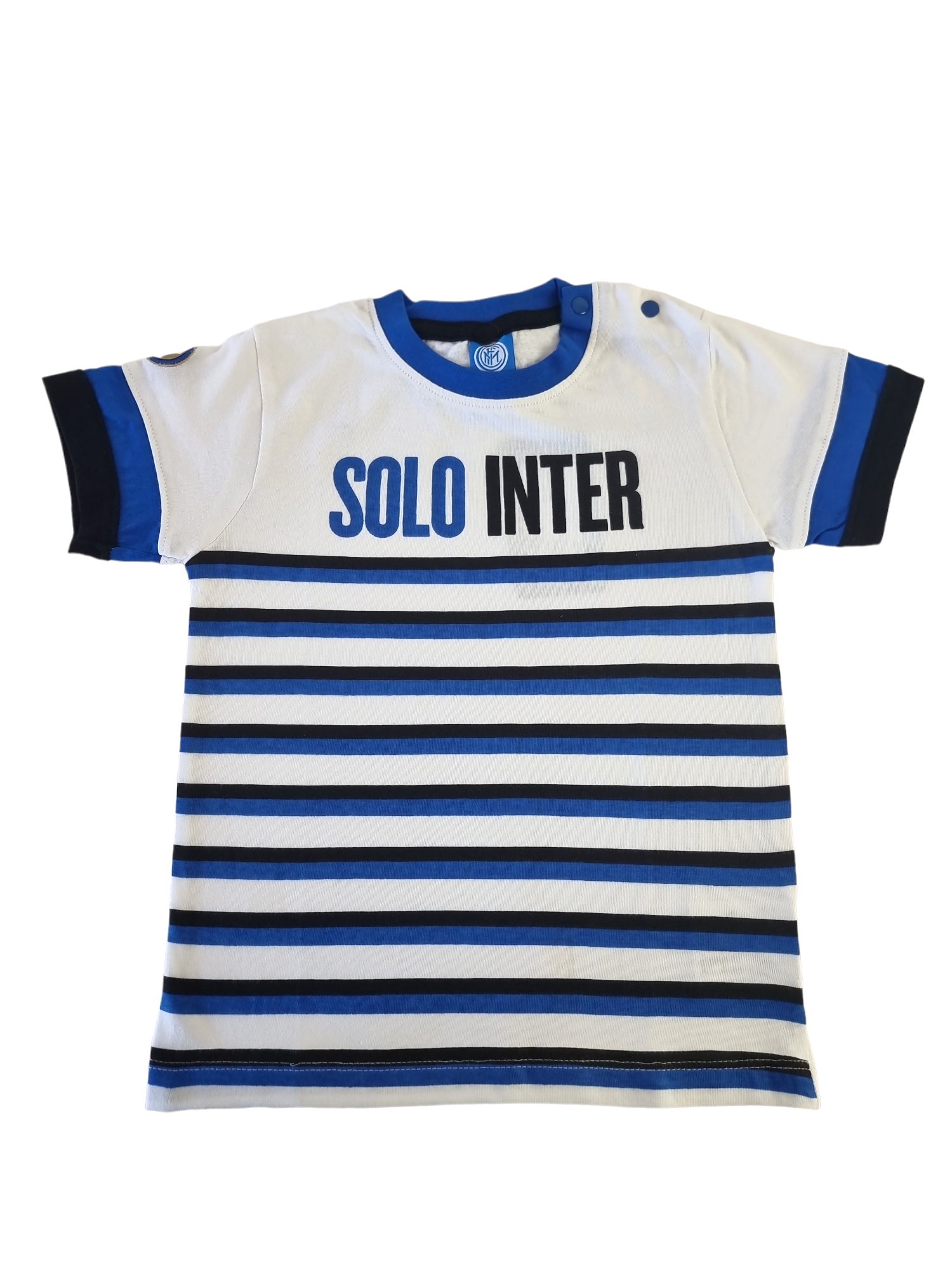 T-shirt in cotone da bambino compatibile con Inter