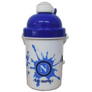 Borraccia in plastica con logo compatibile con napoli