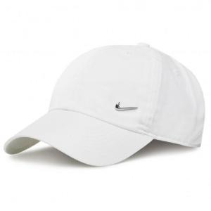 943092-043 u nsw df h86 metal swoosh cap berretto unisex adulto pure platinum/metallic silver 1size