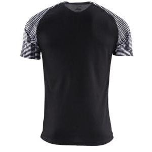 T-shirt sportiva adulto  academy nero