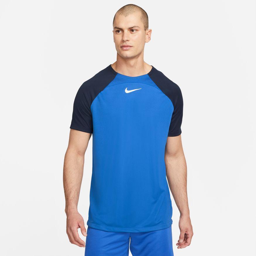 Nike t-shirt academy pro con manica contrasto Royal