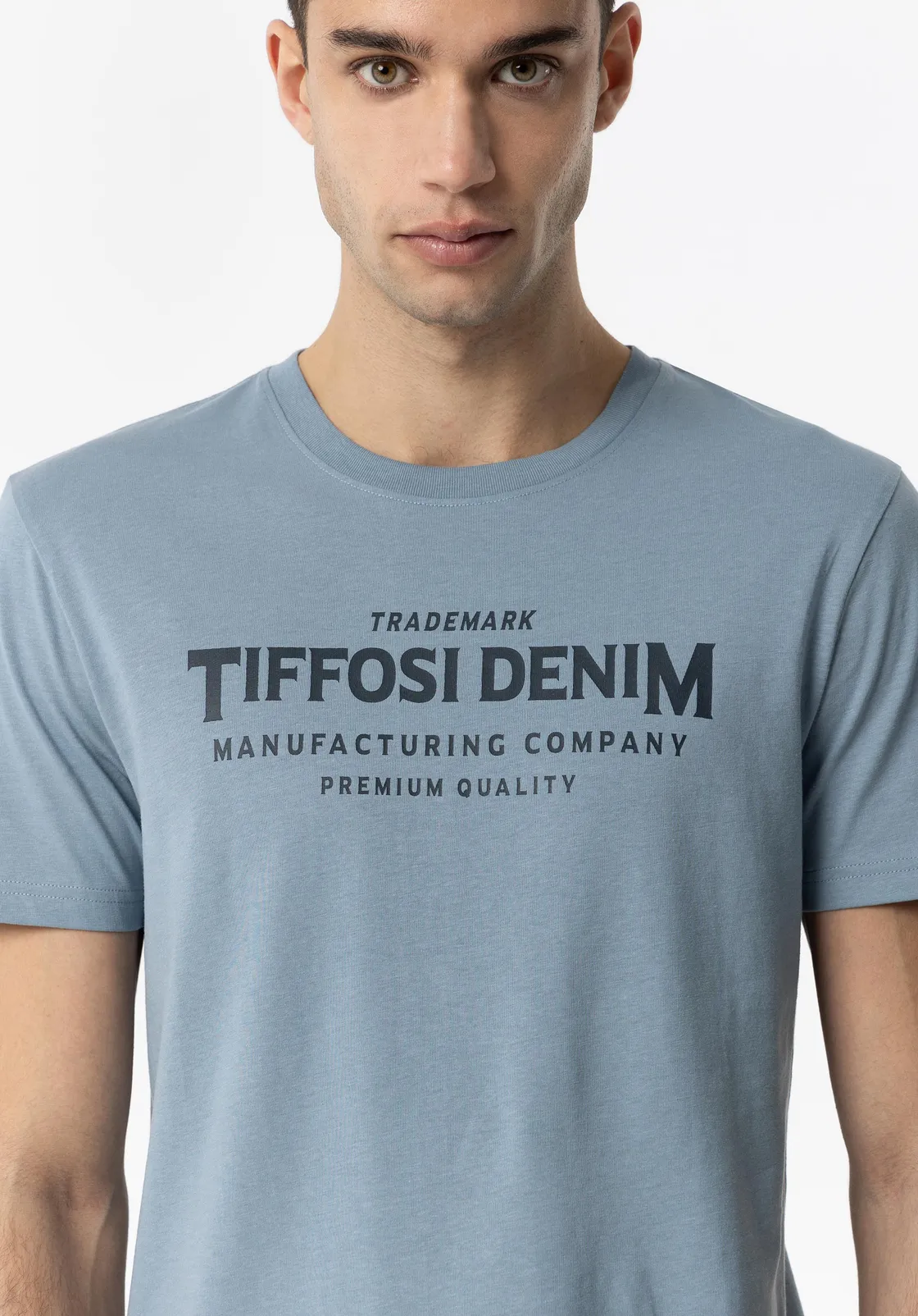 T-shirt uomo Tiffosi stampata TOLEDO Aviazione