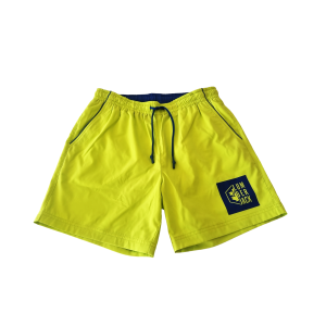 Pantaloncino costume mare uomo verde fluo