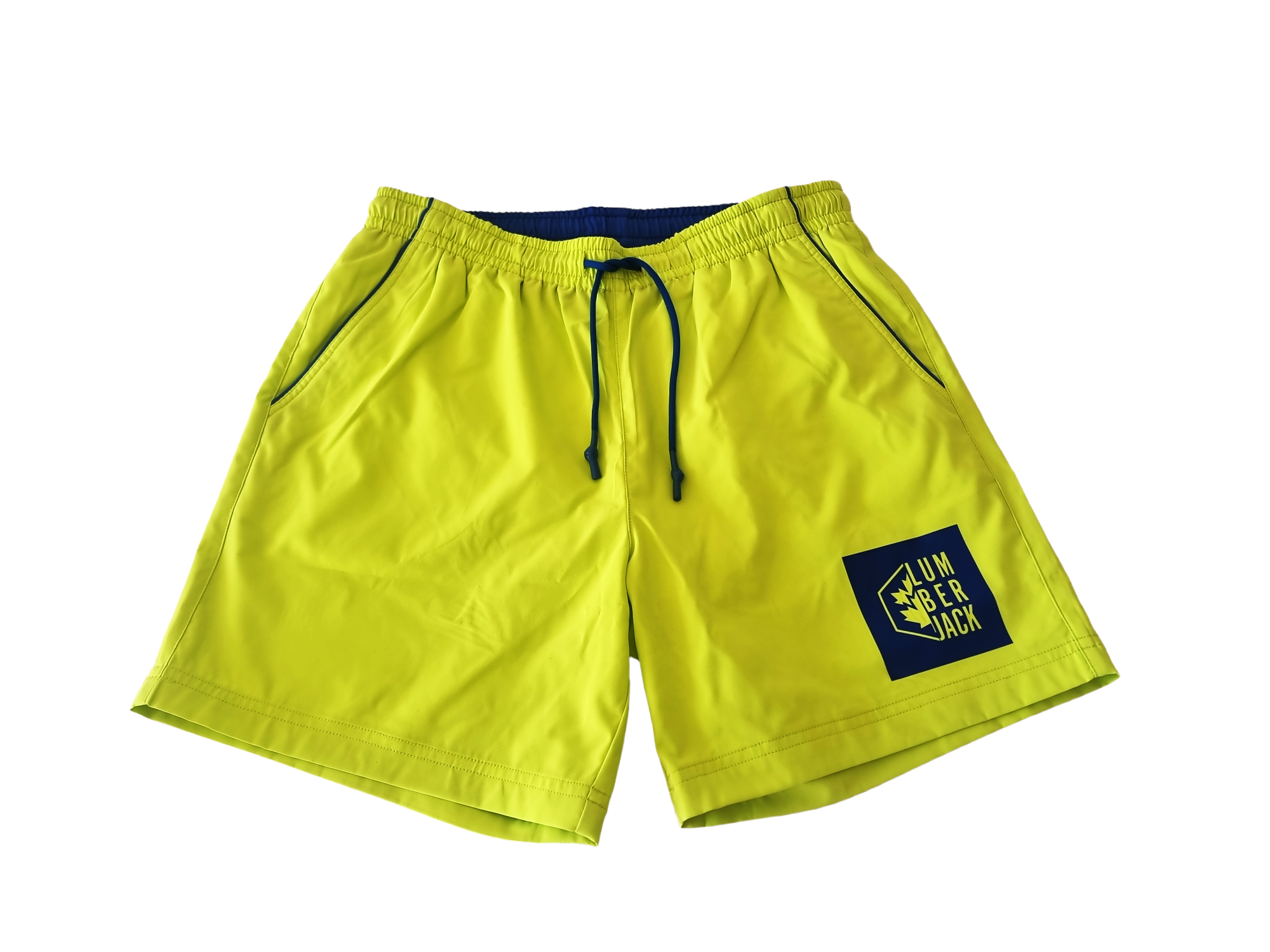 Costume pantaloncino da uomo Lumberjack verde fluo