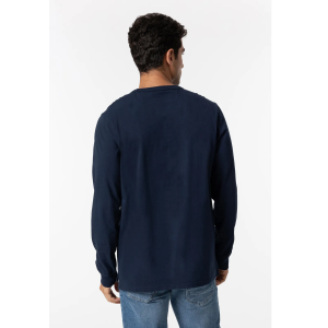 Maglia uomo manica lunga brecken blu