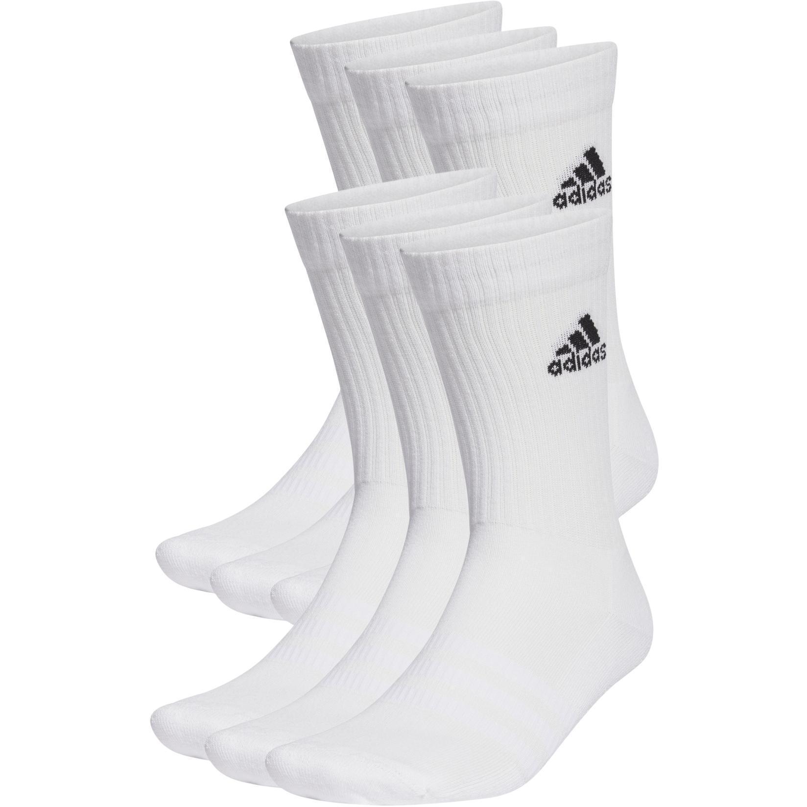 Calze Adidas cushioned sportswear (6 paia) bianco