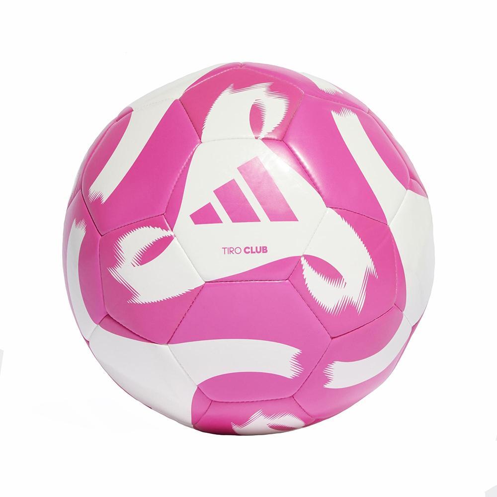 Pallone Adidas tiro clb rosa bianco