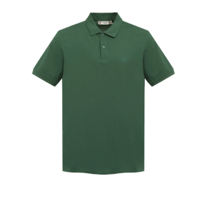 Polo da uomo in cotone  verde