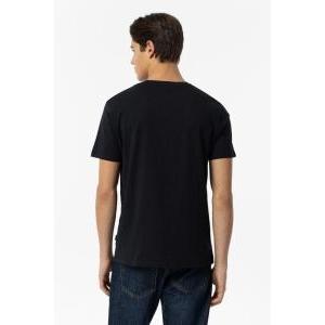 T-shirt uomo in cotone  blu