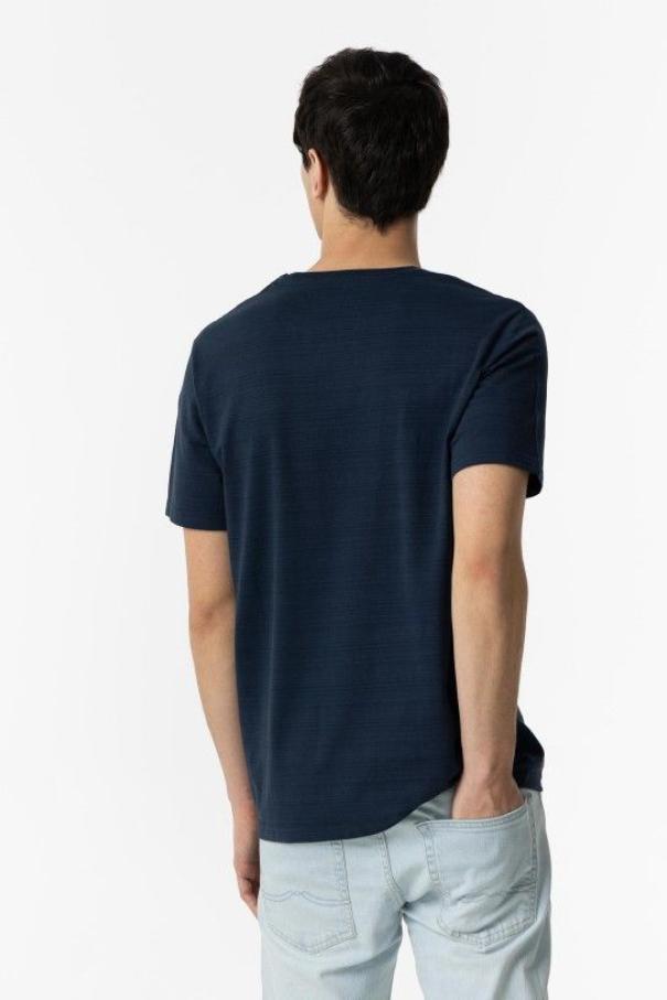 Tiffosi t-shirt uomo con stampa RAY Blu